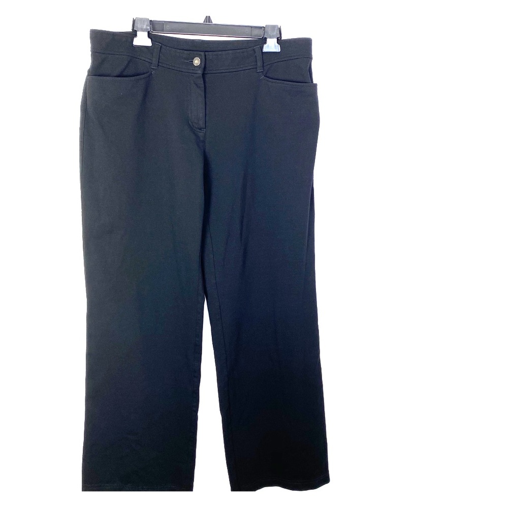 Eileen Fisher wide straight Ankle pants size M